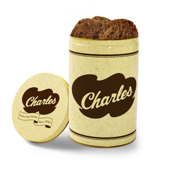 Chocolate Chip Cookie Tin - Charles Chips