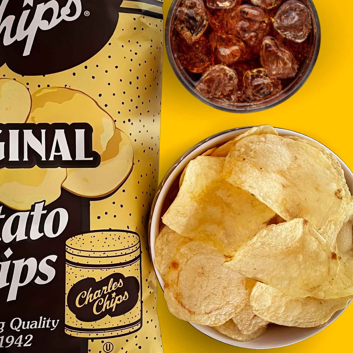 Original Recipe Chips Tin — Classic Potato Chips in the Iconic Tin