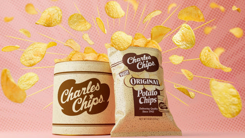Chip Tin & Chip Bag