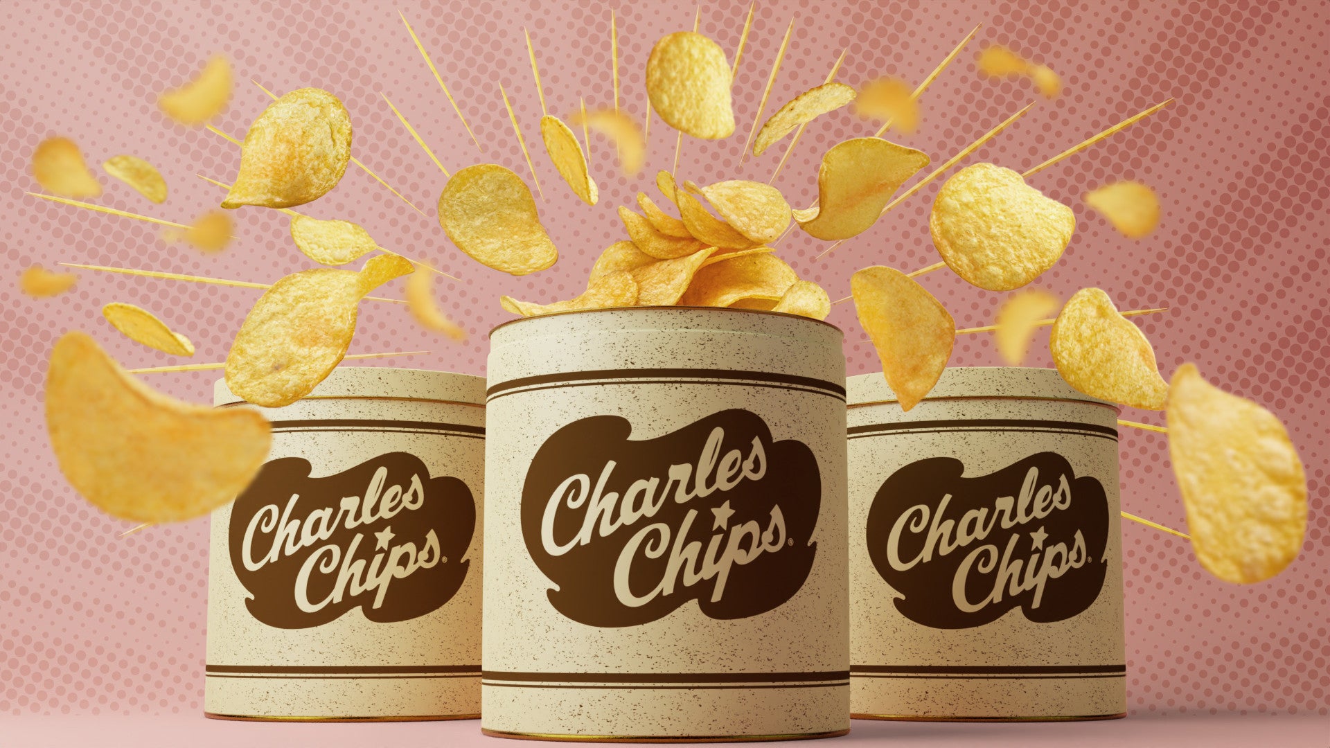 Potato Chips in a Can — All Charles Chips Tins | Since 1942