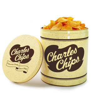 
                  
                    Load image into Gallery viewer, Charles Chips Tin - Sweet Barbeque Chips
                  
                