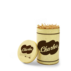 
                  
                    Load image into Gallery viewer, Charles Chips Potato Sticks Tin
                  
                