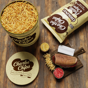 Charles Chips Tin - Potato Sticks