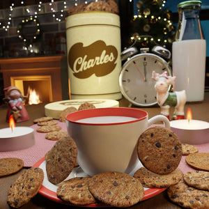 
                  
                    Load image into Gallery viewer, Chocolate Chip Cookie Tin + FREE Original Bag (8oz) – Chocolate Chip Cookie Week Special!
                  
                