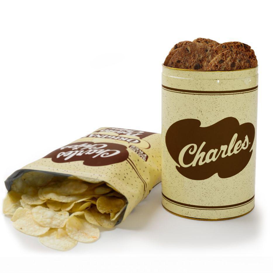 Chocolate Chip Cookie Tin + FREE Original Bag (8oz) – Chocolate