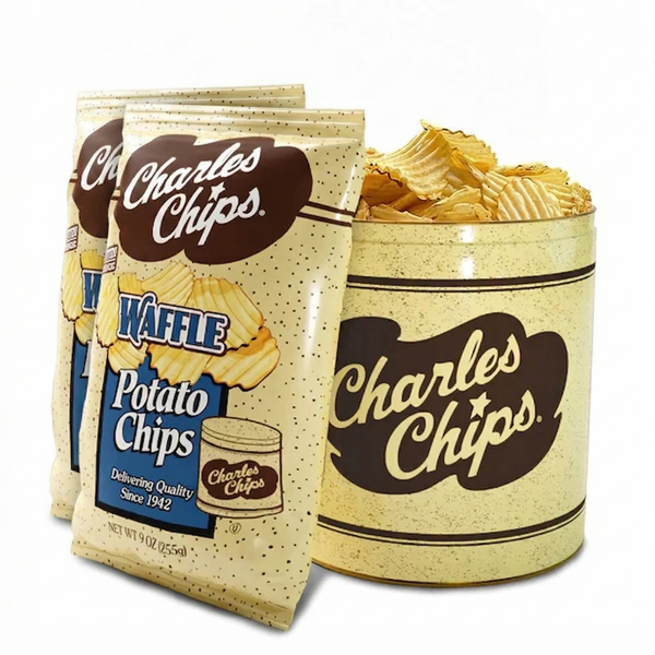 Waffle Tin + 2 Free Bags
