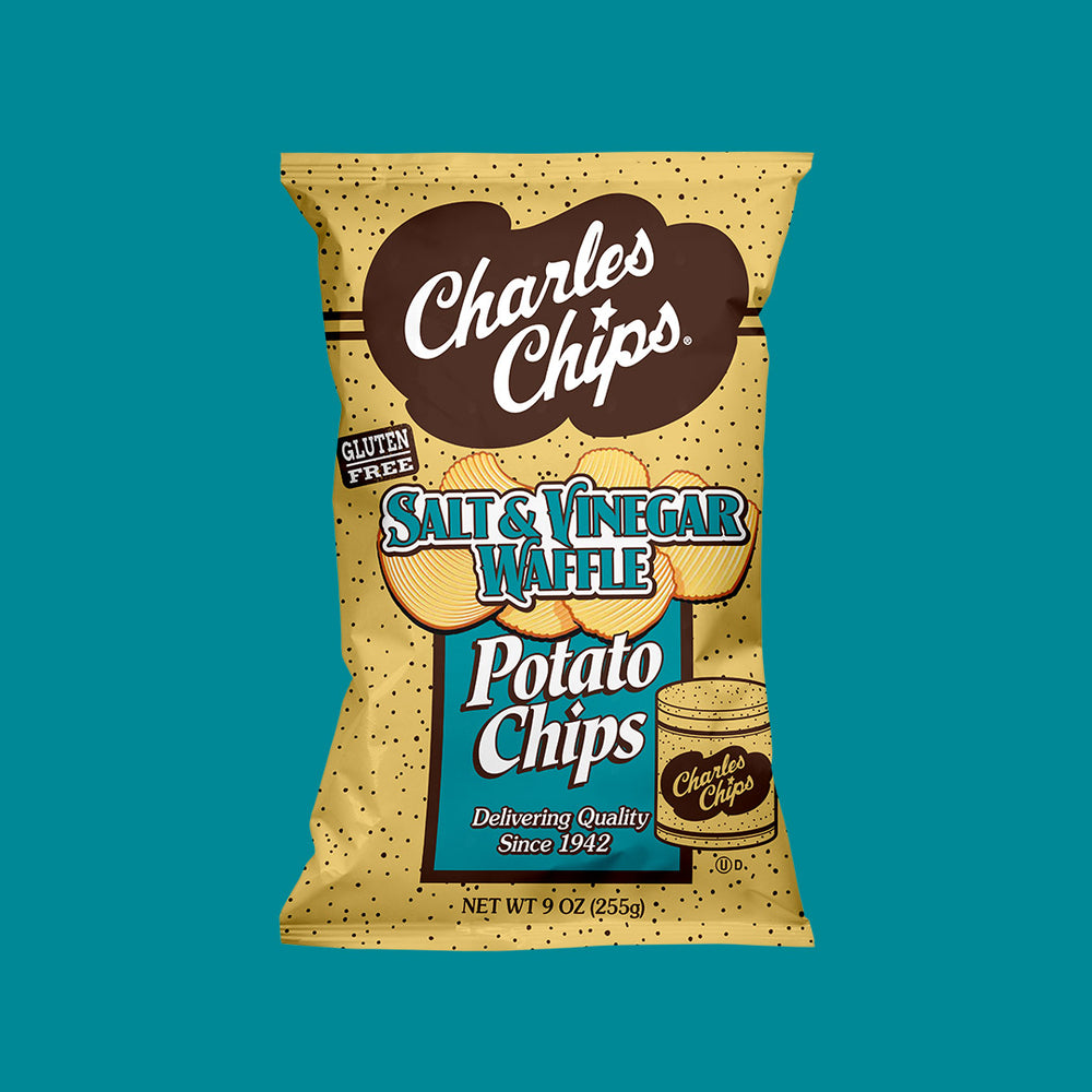 Salt&Vinegar Waffle - Charles Chips