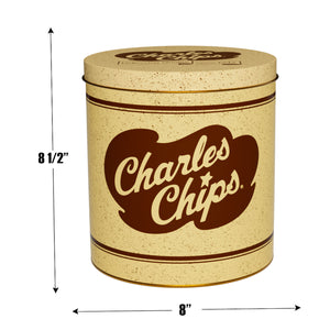
                  
                    Load image into Gallery viewer, Charles Chips Kettle Cooked Tin - Charles Chips
                  
                