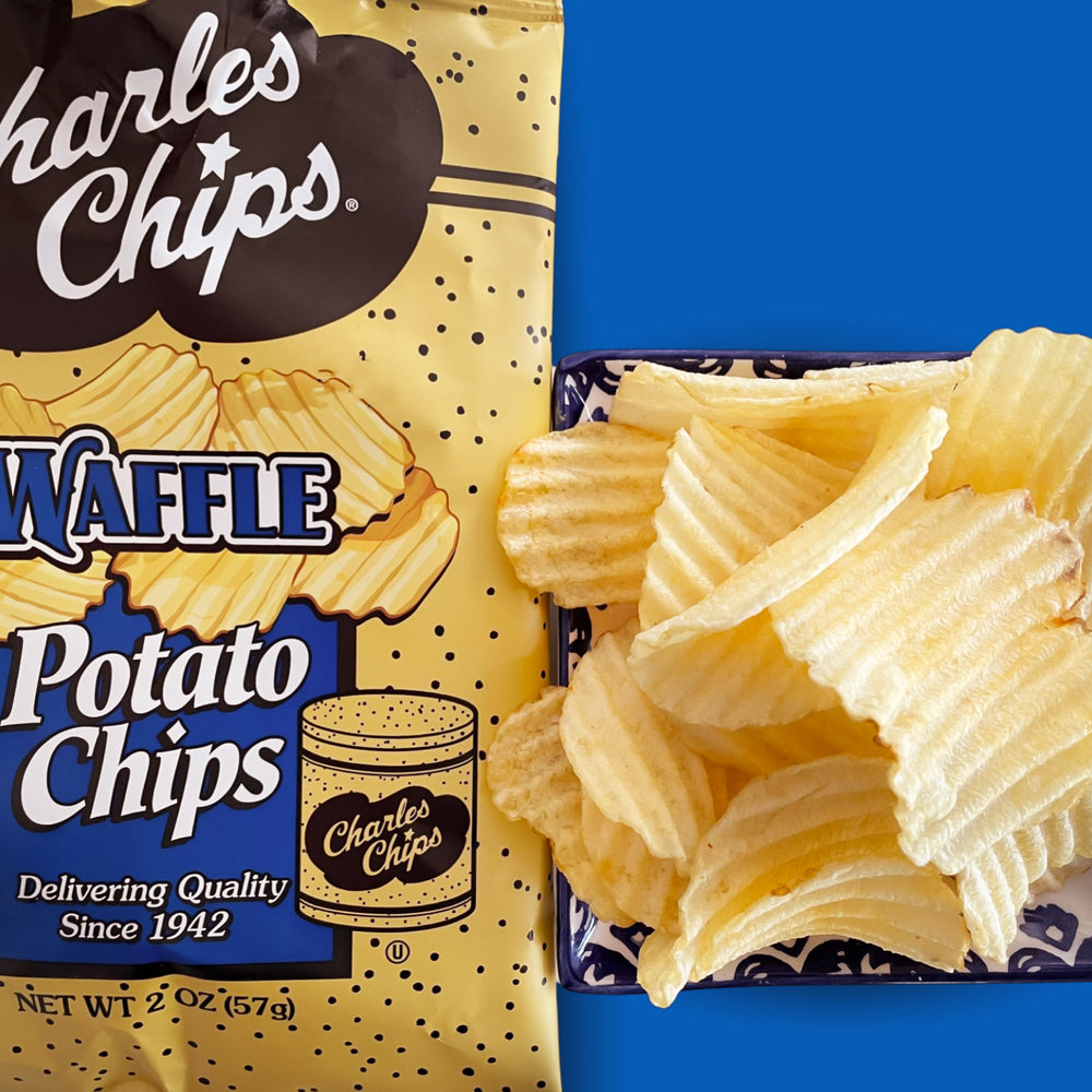 
                  
                    Load image into Gallery viewer, Charles Chips LIttle Charlies Waffle ( Pack of 12 ) - Charles Chips
                  
                